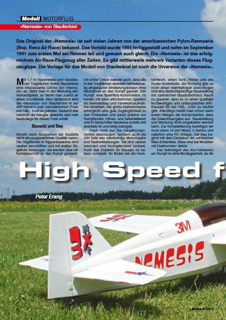 Artikel in Modell 08 / 2010 Nemesis Seite 1