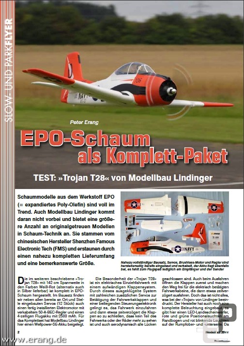 Modell 03 / 2012  Trojan T28 von Lindinger Seite 1